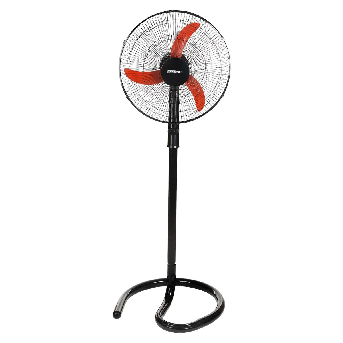 Black & White Hummer Stand Fan , 18 Inch , Black - SF-75
