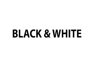 Black & White