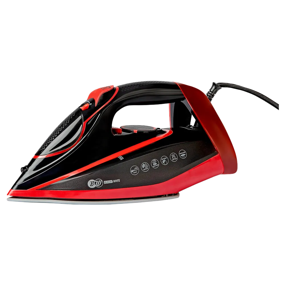 Steam Iron, 3100 Watt, Black Red - SI3200